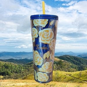 Starbucks Texas yellow rose tumbler